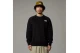 The North Face Raglan Redbox Ανδρικό Φούτερ με Λαιμόκοψη Μαύρο