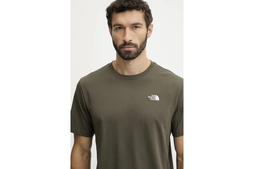 The North Face Evolution Simple Dome Ανδρικό Κοντομάνικο T-Shirt Χακί