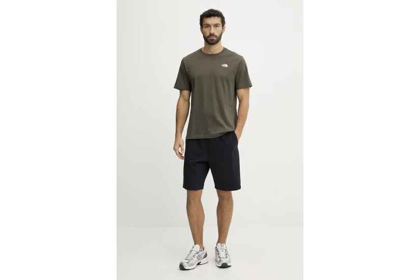 The North Face Evolution Simple Dome Ανδρικό Κοντομάνικο T-Shirt Χακί