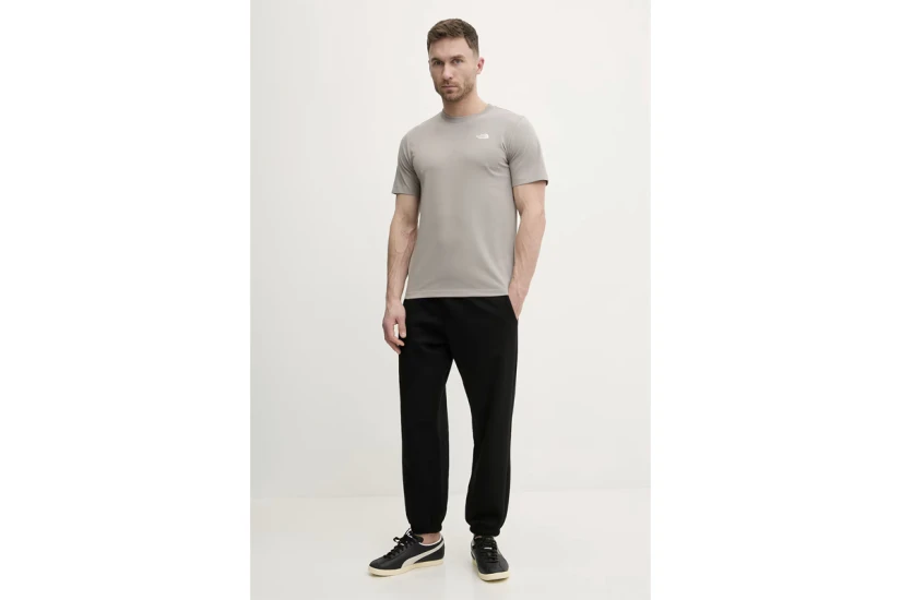The North Face Evolution Simple Dome Ανδρικό Κοντομάνικο T-Shirt Γκρι