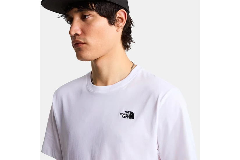 The North Face Evolution Simple Dome Ανδρικό Κοντομάνικο T-Shirt Λευκό
