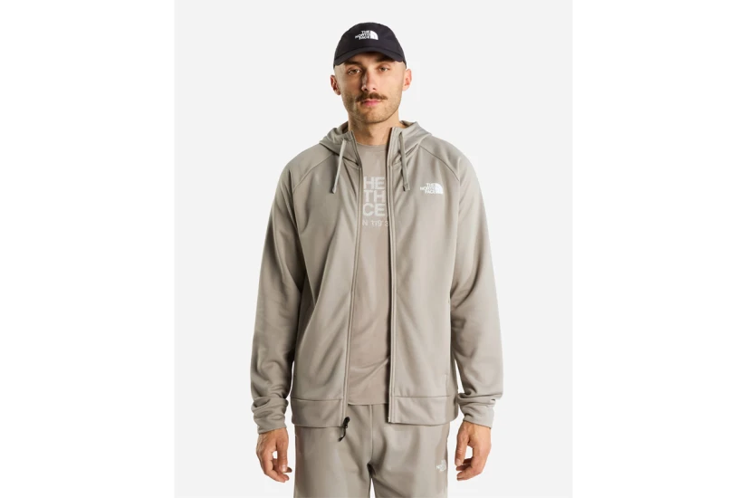 The North Face Reaxion 2.0 Ανδρική Πολυεστερική Ζακέτα με Κουκούλα Γκρι