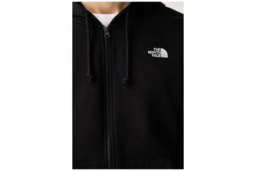 The North Face Evolution Simple Dome Ανδρική Βαμβακερή Ζακέτα με Κουκούλα Μαύρη