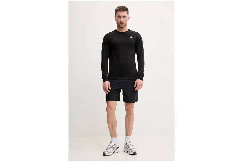 The North Face Evolution Simple Dome Ανδρική Μακρυμάνικη Μπλούζα με Λαιμόκοψη Μαύρη