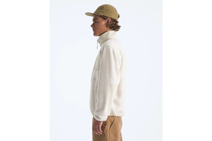 The North Face Yumiori Off-Peak Ανδρική Ζακέτα Fleece Λευκή, Μπεζ