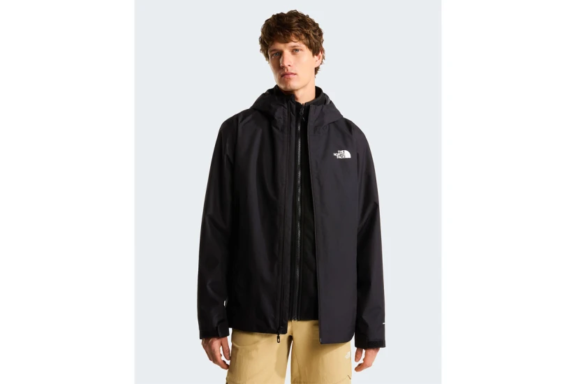 The North Face Quest Dryvent Triclimate 3-In-1 Ανδρικό Αδιάβροχο Μπουφάν Μαύρο