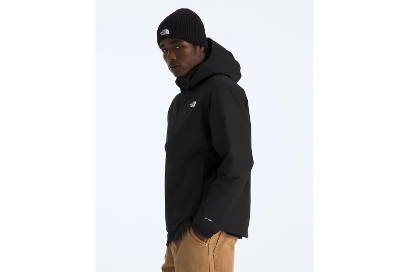 The North Face Quest Mono Insulated Ανδρικό Αδιάβροχο Μπουφάν με Κουκούλα Μαύρο