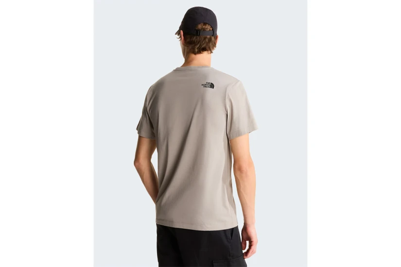 The North Face Evolution Box Half Dome Ανδρικό Κοντομάνικο T-Shirt Γκρι