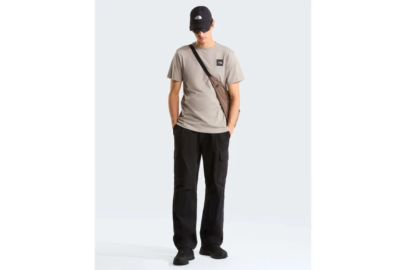 The North Face Evolution Box Half Dome Ανδρικό Κοντομάνικο T-Shirt Γκρι