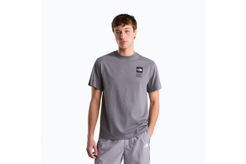 The North Face BCD Celebration Ανδρικό Κοντομάνικο T-Shirt Γκρι Σκούρο