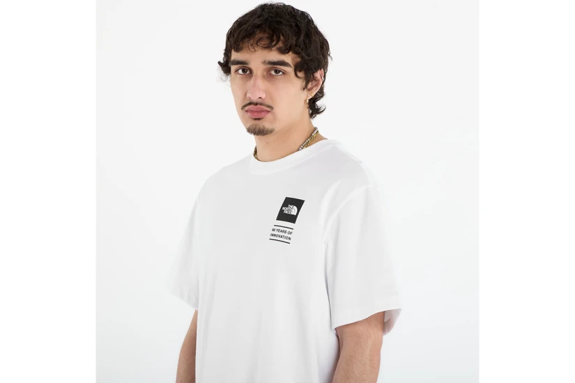 The North Face Celebration Relaxed Graphic Ανδρικό Κοντομάνικο T-Shirt Λευκό