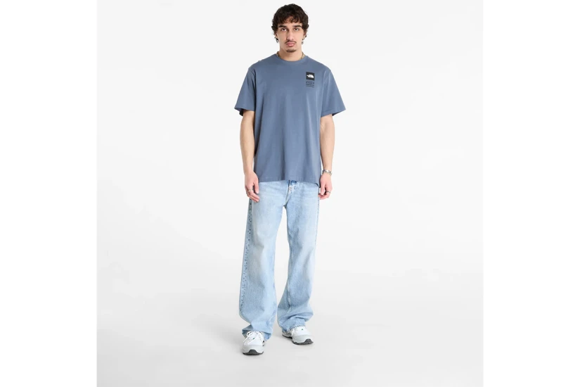 The North Face Icon Celebration Regular Graphic Ανδρικό Κοντομάνικο T-Shirt Γκρι Σκούρο