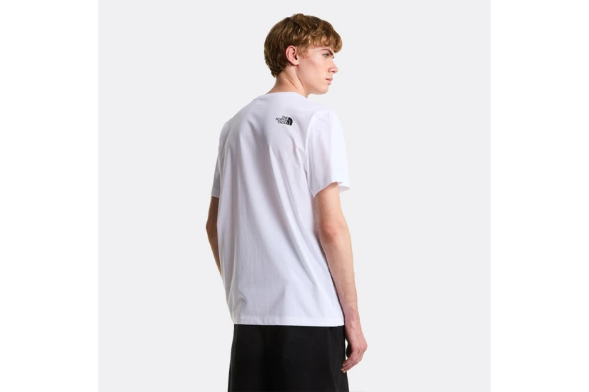 The North Face Never Stop Exploring Ανδρικό Κοντομάνικο T-Shirt Λευκό
