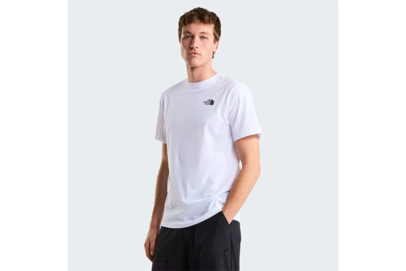 The North Face Mountain Sketch Ανδρικό Κοντομάνικο T-Shirt Λευκό, Μαύρο