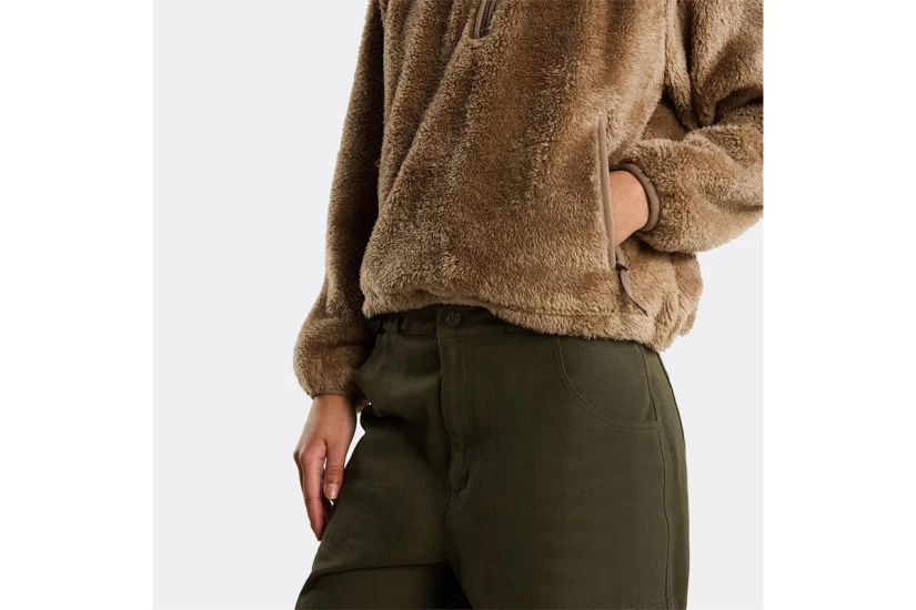 The North Face Osito Evolve Γυναικεία Μακρυμάνικη Μπλούζα Fleece με Φερμουάρ Καφέ