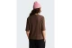 The North Face Essential Simple Dome Boxy Γυναικείο Κοντομάνικο T-Shirt Καφέ