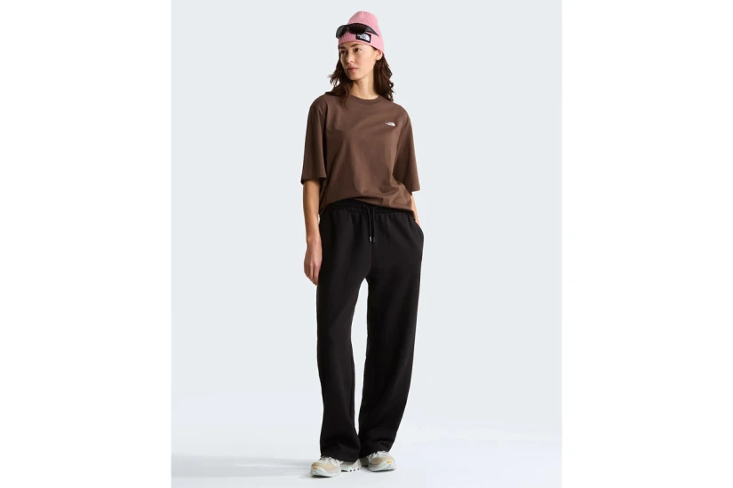 The North Face Essential Simple Dome Boxy Γυναικείο Κοντομάνικο T-Shirt Καφέ