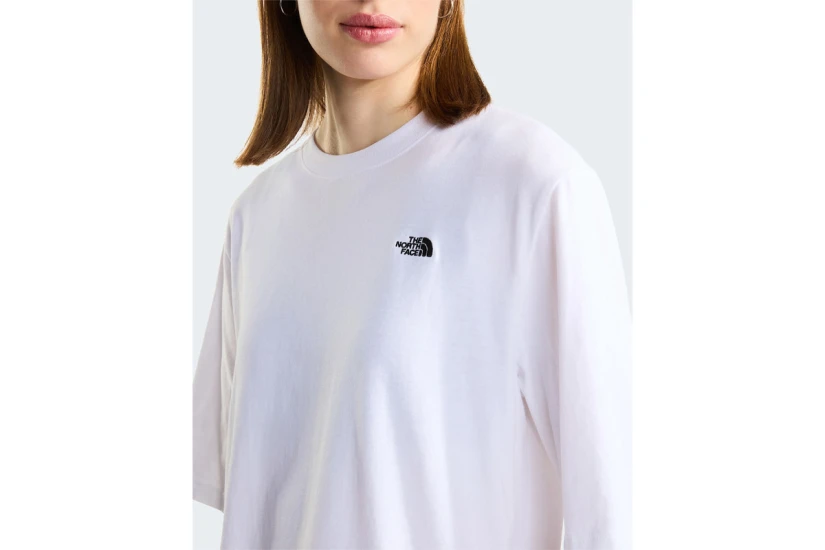 The North Face Essential Simple Dome Boxy Γυναικείο Κοντομάνικο T-Shirt Λευκό
