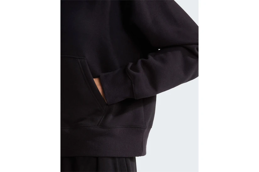 The North Face Essential Simple Dome Boxy Γυναικείο Φούτερ με Κουκούλα Μαύρο
