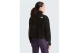 The North Face Glacier Novelty Logo Γυναικεία Μακρυμάνικη Μπλούζα με Φερμουάρ Μαύρη