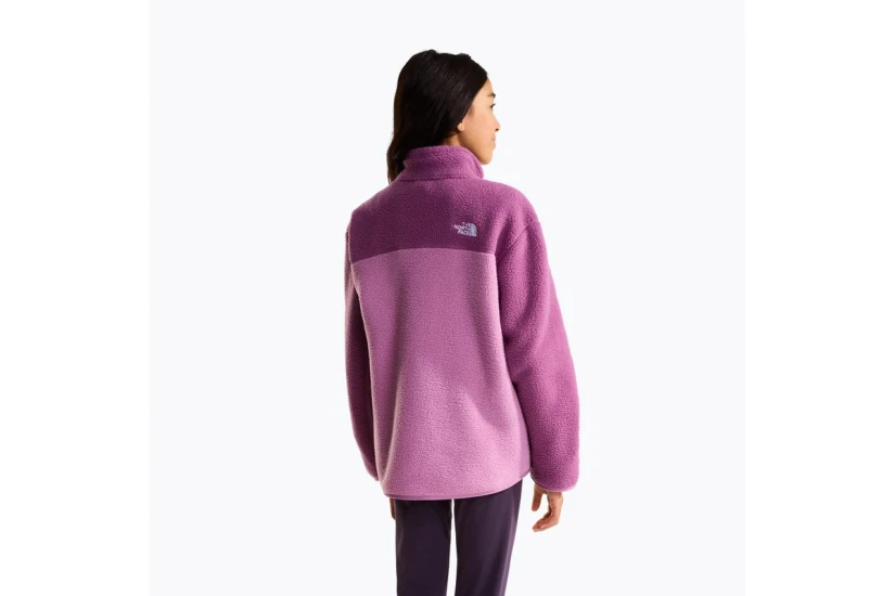 The North Face Yumiori Παιδική Μακρυμάνικη Μπλούζα Fleece με Φερμουάρ Λεβάντα, Μωβ
