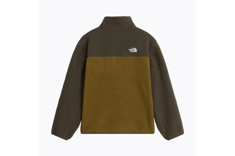 The North Face Yumiori Παιδική Μακρυμάνικη Μπλούζα Fleece με Φερμουάρ Λαδί, Χακί