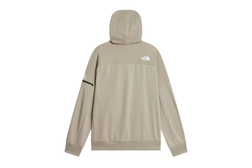 The North Face Mountain Athletics Fleece 2.0 Ανδρική Πολυεστερική Ζακέτα με Κουκούλα Γκρι