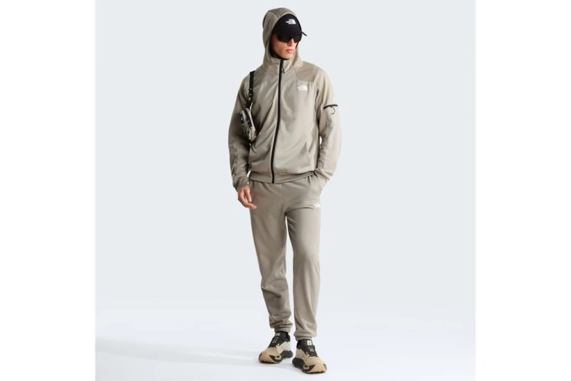 The North Face Mountain Athletics Fleece 2.0 Ανδρική Πολυεστερική Ζακέτα με Κουκούλα Γκρι