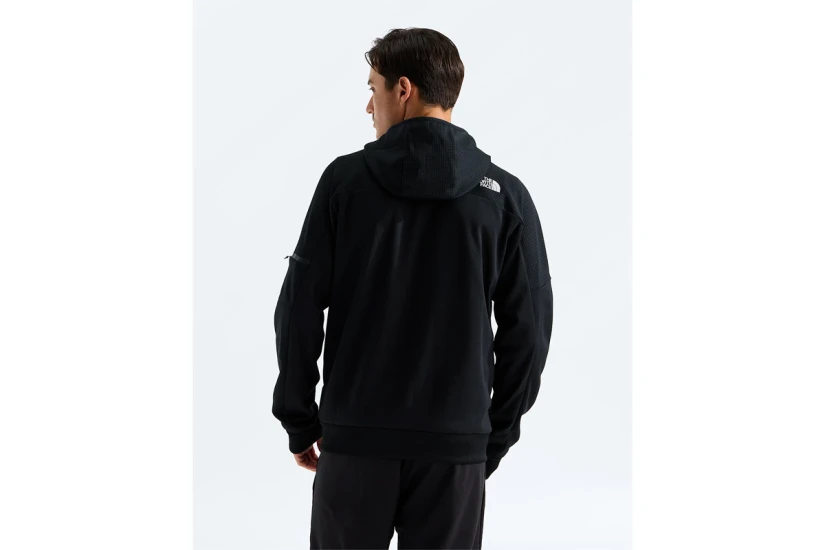 The North Face Mountain Athletics Fleece 2.0 Ανδρική Πολυεστερική Ζακέτα με Κουκούλα Μαύρη