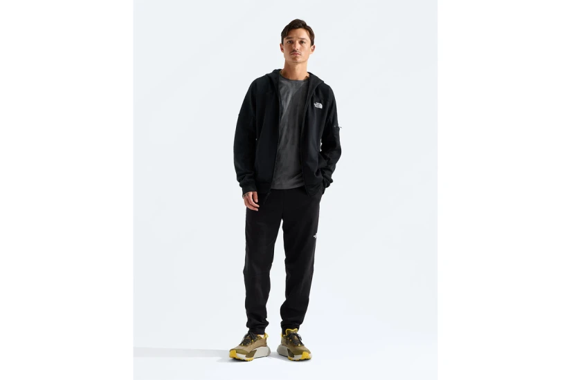 The North Face Mountain Athletics Fleece 2.0 Ανδρική Πολυεστερική Ζακέτα με Κουκούλα Μαύρη