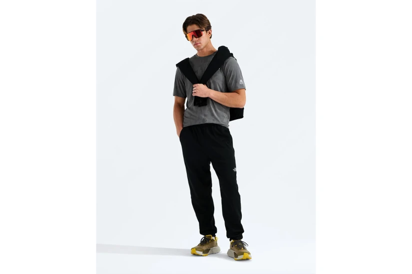 The North Face Mountain Athletics Fleece Ανδρικό Παντελόνι Φόρμας Μαύρο