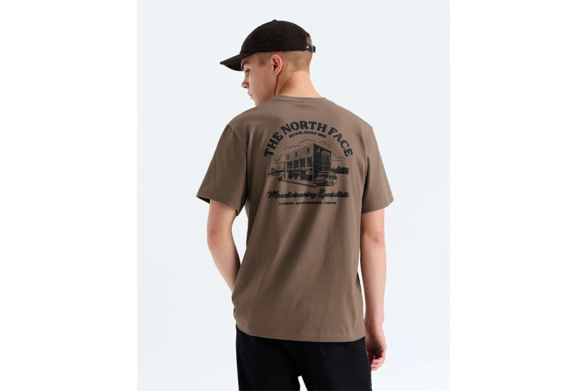 The North Face OG Store Graphic Unisex Κοντομάνικο T-Shirt Καφέ
