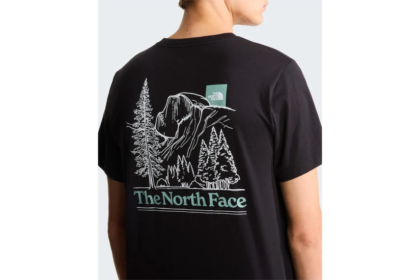 The North Face Monte Graphic Ανδρικό Κοντομάνικο T-Shirt Μαύρο