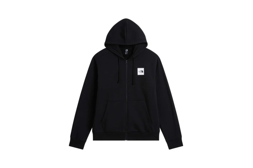 The North Face Box Half Dome Ανδρική Βαμβακερή Ζακέτα με Κουκούλα Μαύρη