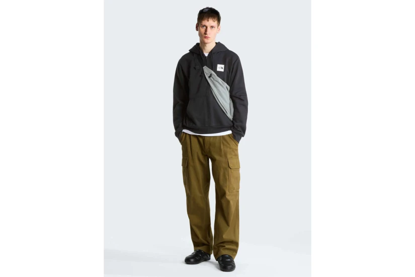 The North Face Box Half Dome Ανδρική Βαμβακερή Ζακέτα με Κουκούλα Μαύρη