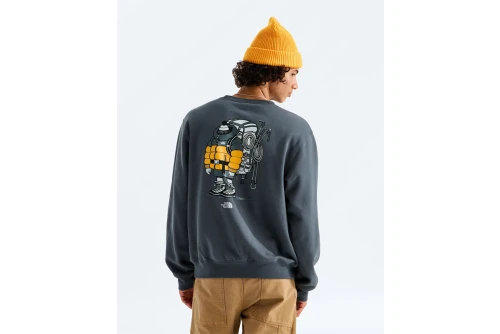 The North Face Gear Up Get Out Graphic Μπλούζα Με Λαιμόκοψη Ανδρική (NF0A8JB5RHI1)