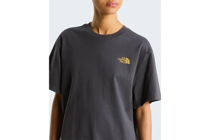 The North Face Stone Logo Graphic Unisex Κοντομάνικο T-Shirt Ανθρακί
