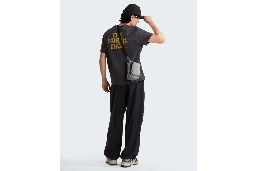 The North Face Stone Logo Graphic Unisex Κοντομάνικο T-Shirt Ανθρακί