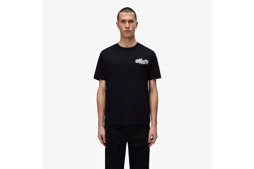Napapijri Zinc Ανδρικό Κοντομάνικο T-Shirt Μαύρο