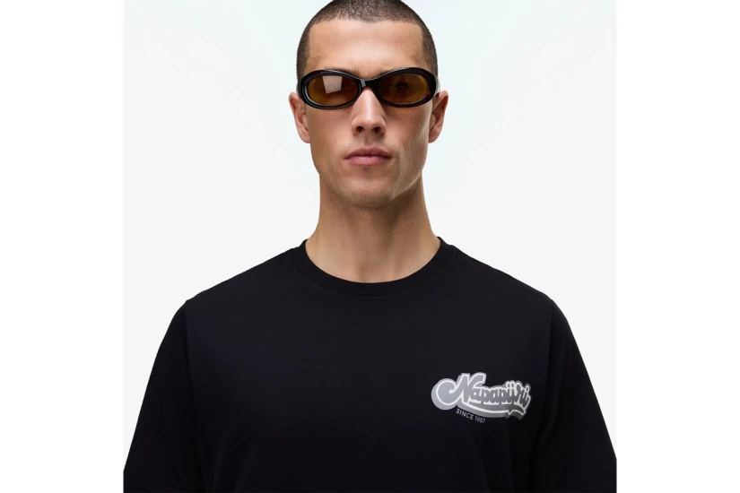Napapijri Zinc Ανδρικό Κοντομάνικο T-Shirt Μαύρο