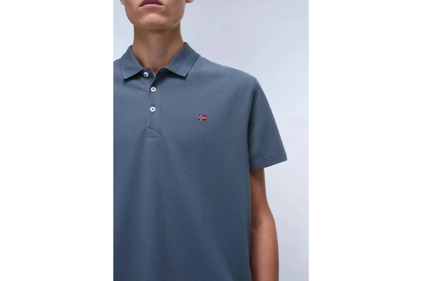 Napapijri Ealis Ανδρικό Κοντομάνικο Polo T-Shirt Ραφ
