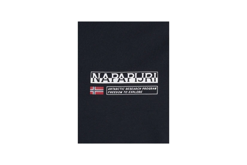 Napapijri Kasba Ανδρικό Κοντομάνικο T-Shirt Μαύρο