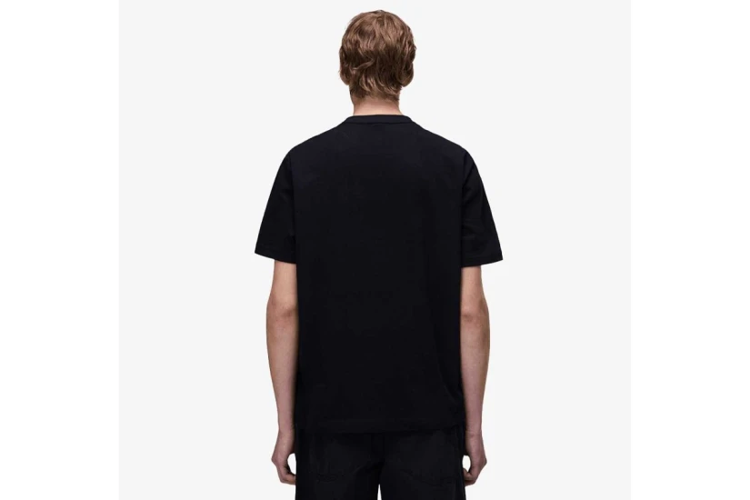 Napapijri Box Logo Ανδρικό Κοντομάνικο T-Shirt Μαύρο
