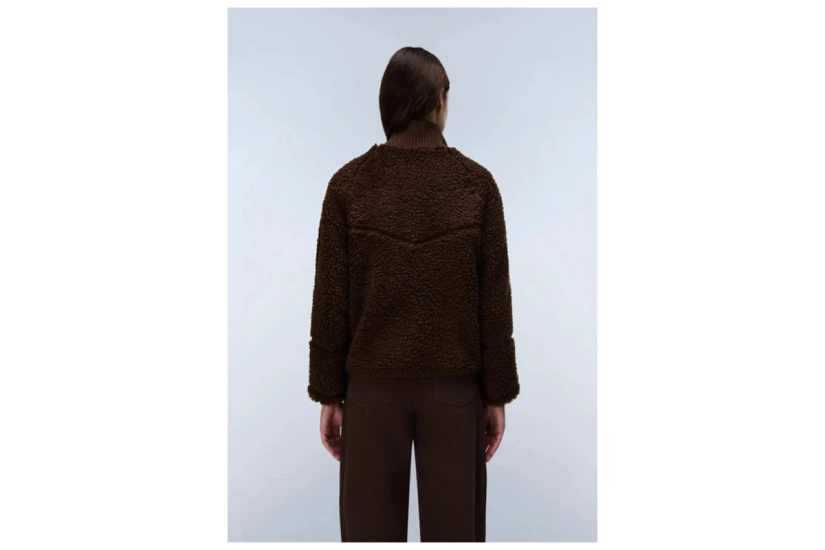 Napapijri T-Aleut Fleece Ζακέτα Sherpa Γυναικεία (NP0A8BAEWT31)