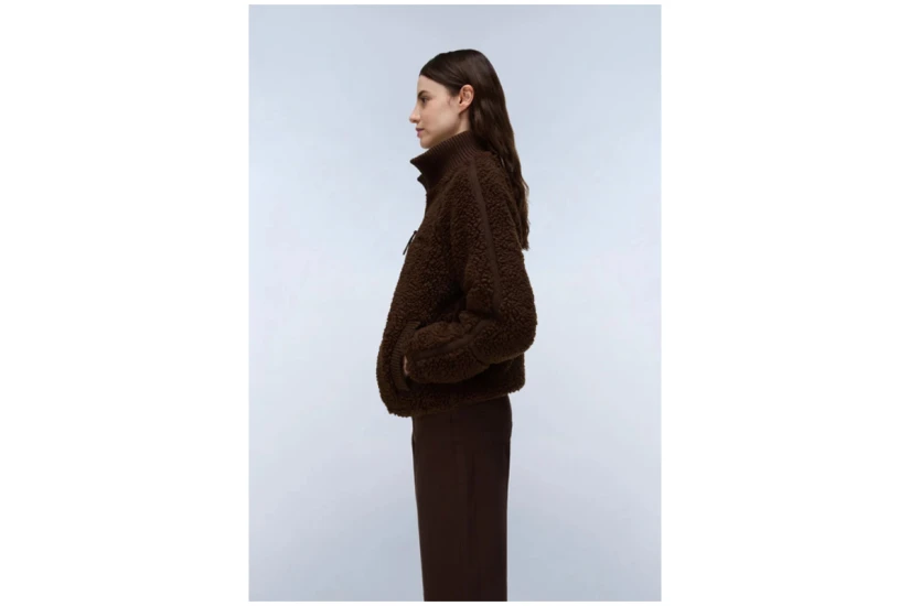 Napapijri T-Aleut Fleece Ζακέτα Sherpa Γυναικεία (NP0A8BAEWT31)