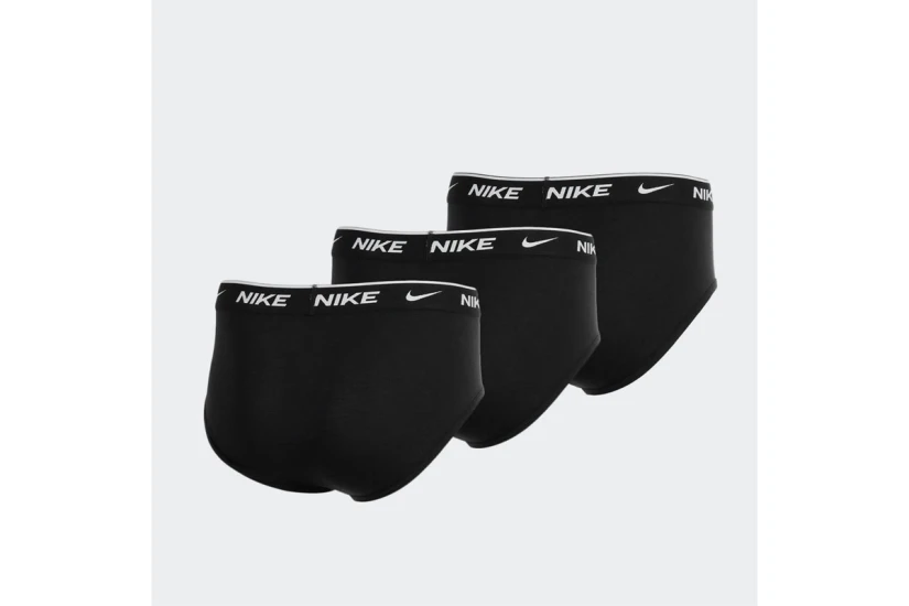 Nike Dri-FIT Everyday Cotton Stretch Ανδρικό Εσώρουχο Σλιπ 3 Τεμάχια