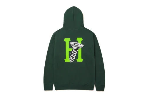 Huf Hardware P-O Hoodie Ανδρικό (PF00523 FOREST GREEN)