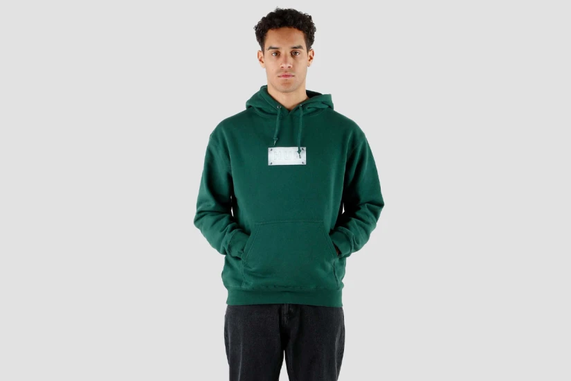 Huf Hardware P-O Hoodie Ανδρικό (PF00523 FOREST GREEN)