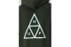 Huf Set Triple Triangle Ανδρικό Φούτερ Με Κουκούλα Χακί