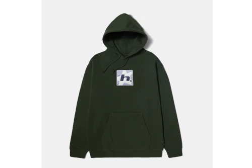 Huf H Star P-O Hoodie Ανδρικό (PF00679 HUNTER GREEN)
